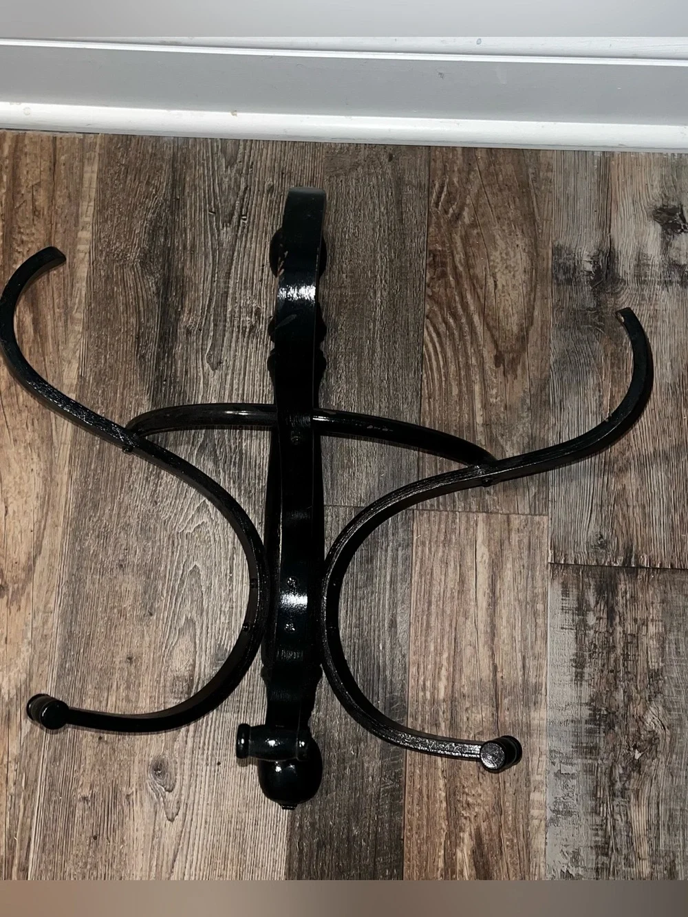 Vintage Thonet Style Bentwood Wall Mount Victorian Coat Hat Hanger Holder Rack